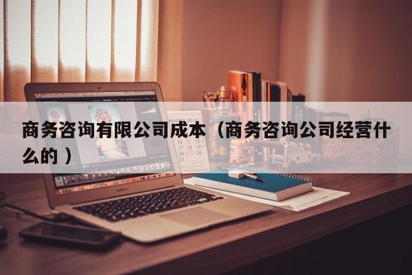 商務咨詢有限公司成本（商務咨詢公司經營什么的 ）